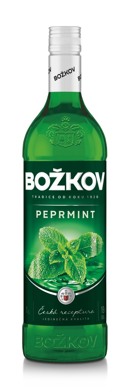 Božkov peprmint 19% 1l